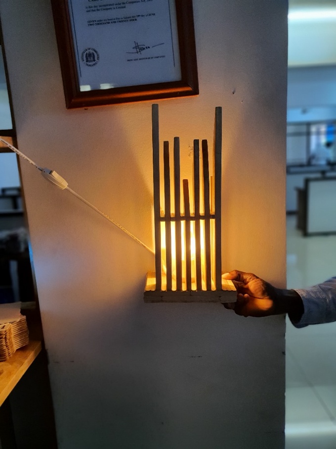 Wooden Wall Lampshade